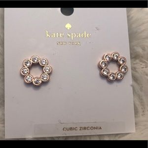 - BNWT  and dust bag Kate Spade Full Circle earrings